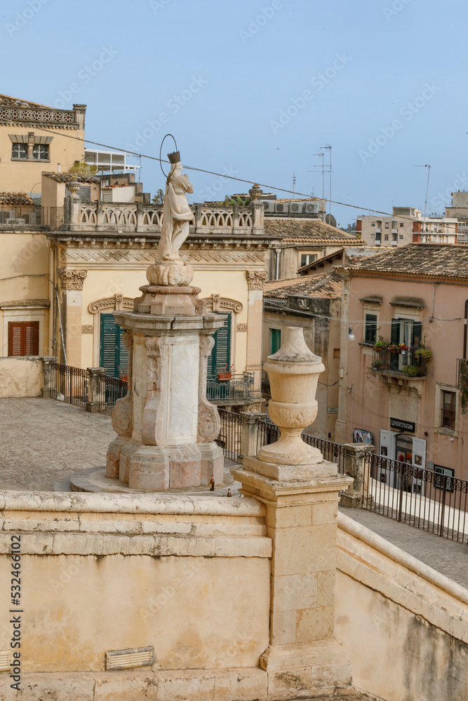 Baroque architecture, Noto, Sicily, Italy