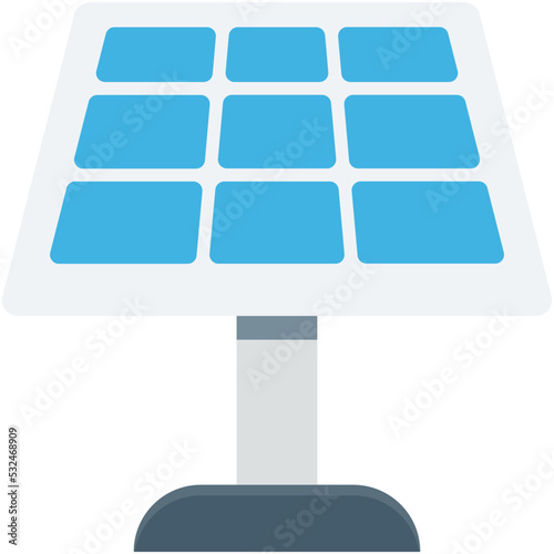 Solar Panel Vector Icon