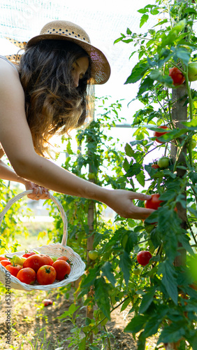 woman in the garden