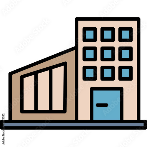 Loft Building Icon