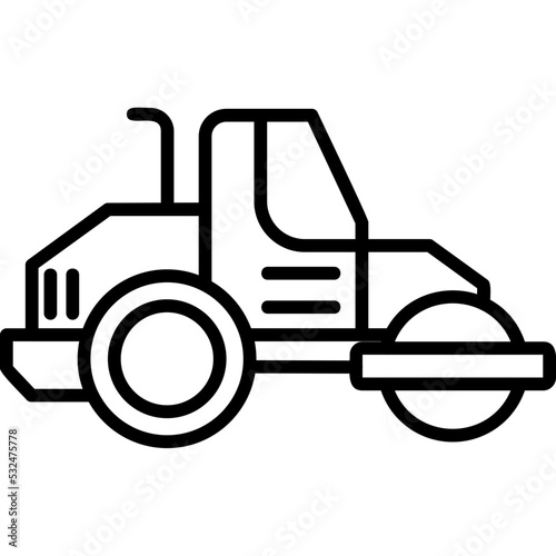 Road roller Icon