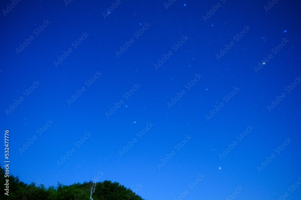 Naklejka premium Gemini, Castor, Pollux, Sep 11, 2022