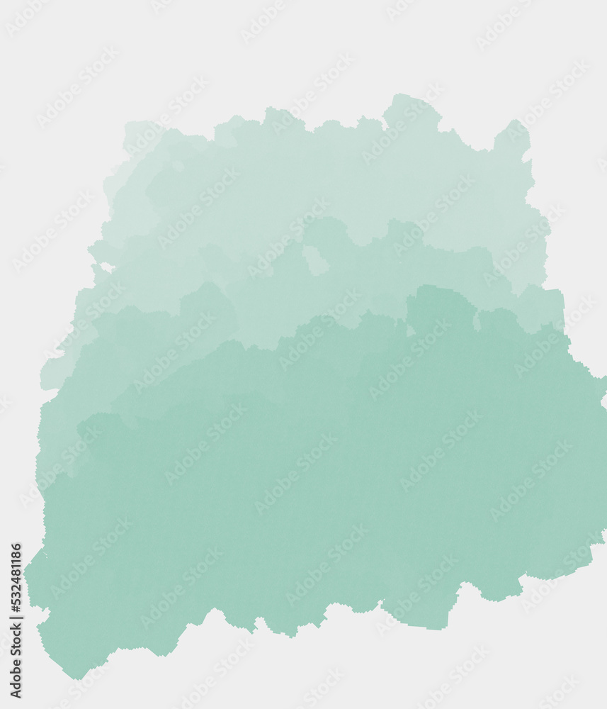abstract light turquoise watercolor for background