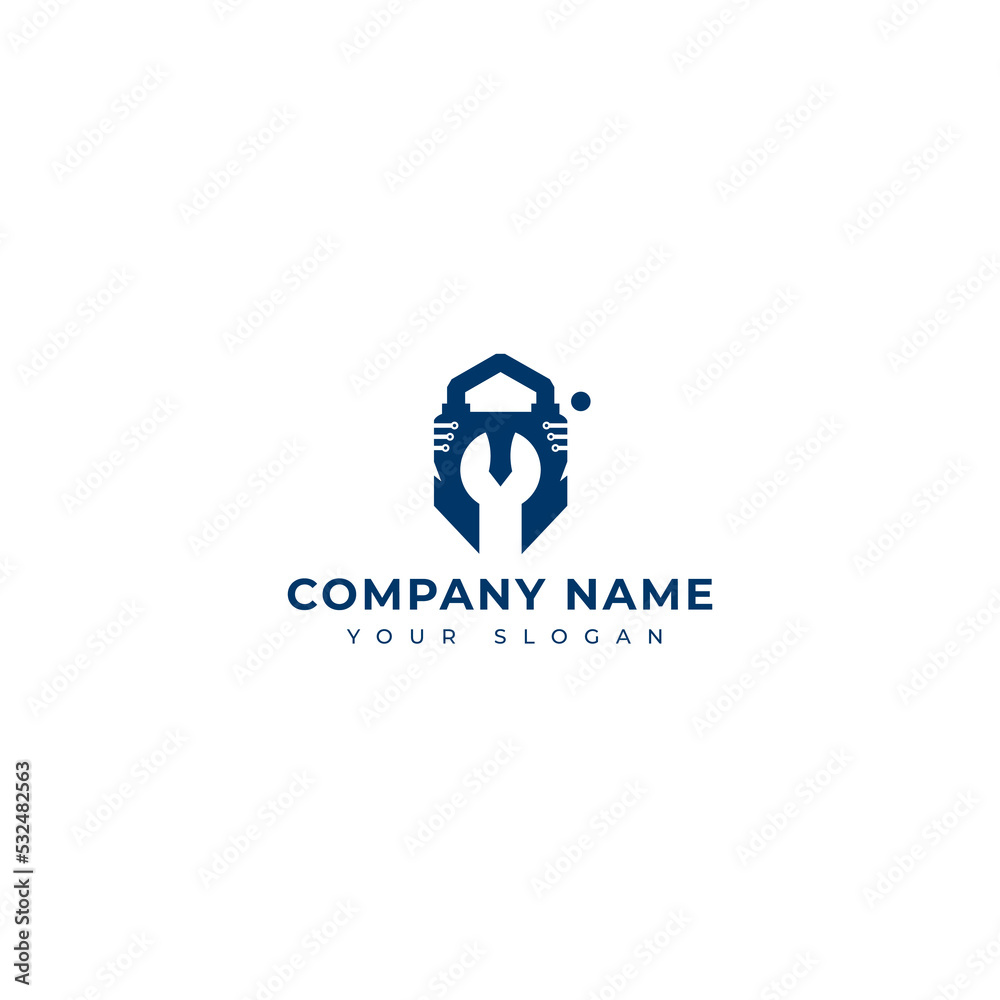Cyber security logo vector design template Cyber security logo vector design template