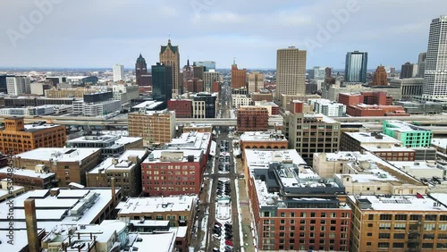 Milwaukee, Wisconsin - Drone Shot