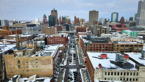 Milwaukee, Wisconsin - Drone Shot photo