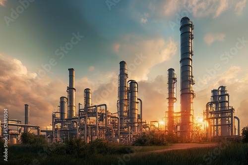 Petrochemical industry photo