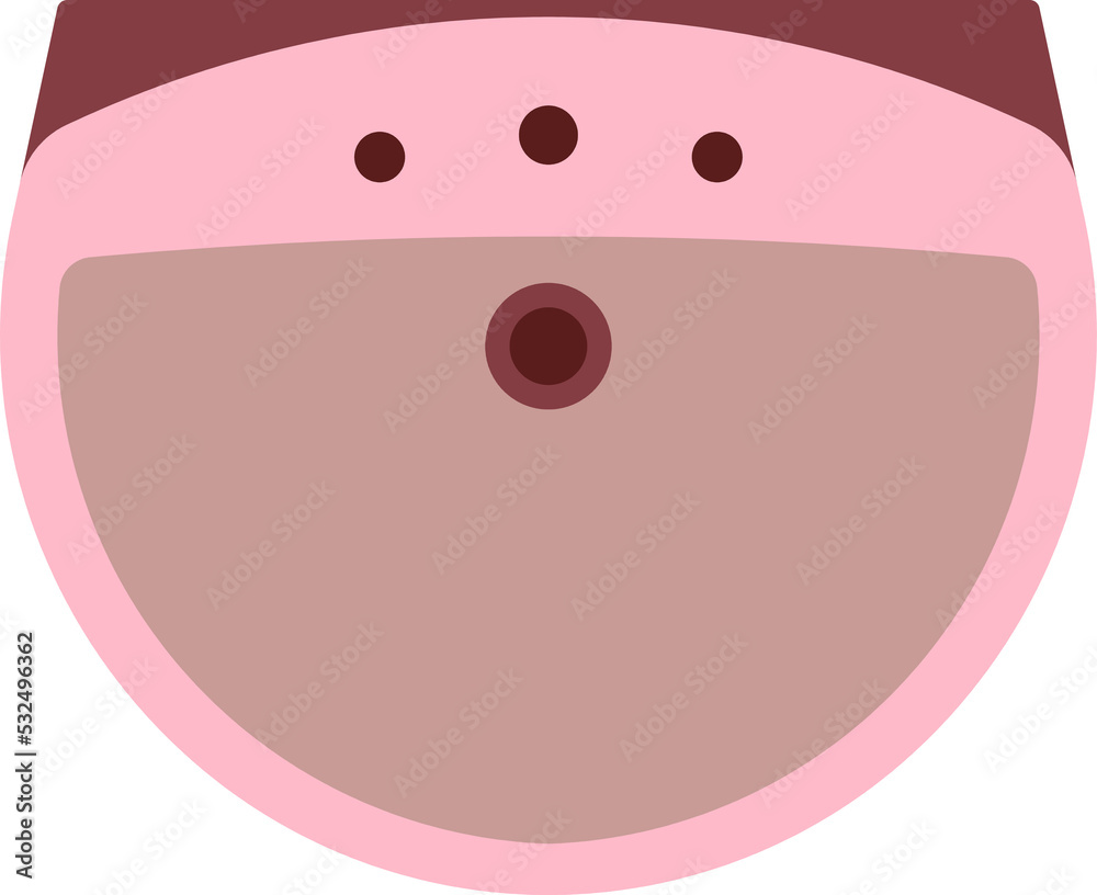 Fototapeta premium Lavatory Sink in Top View