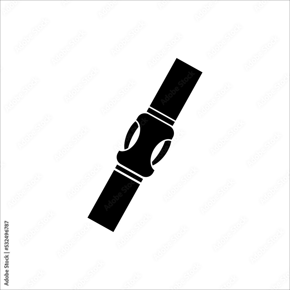 buckle icon. backpack buckle vector. vector illustration buckle icon. backpack buckle vector. vector illustration