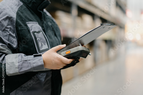 worker working in warehouse