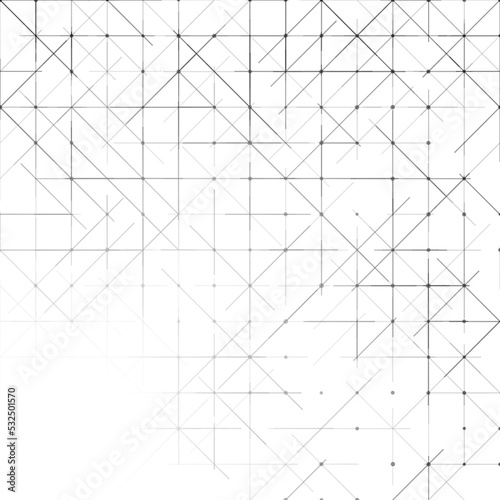 Simple triangular geometric light pattern