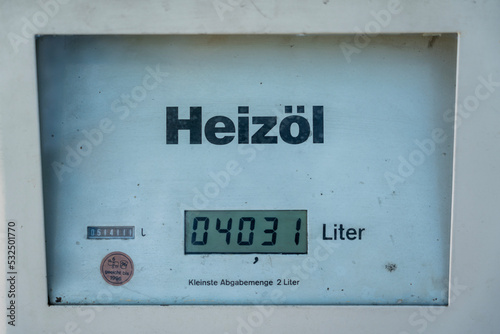 geeichte Tankanlage für Heizöl
