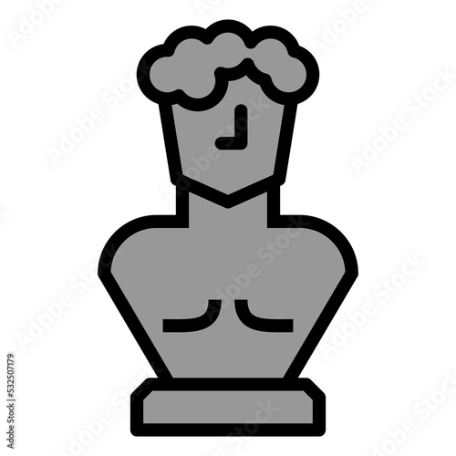 Art collectible icon on white background, Vector design simple