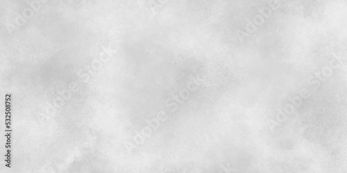 Abstract background with white paper texture design . Silver with gray ink and watercolor textures on white paper background. Paint leaks and Ombre effects .cement surface texture of concrete. Vector
