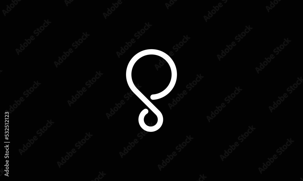 Initials letter S logo design vector illustration.