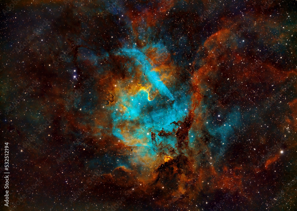 Fototapeta premium Lion Nebula