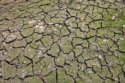 sequía tierra seca pantano seco con poca agua país vasco IMG_8364-as22 photo