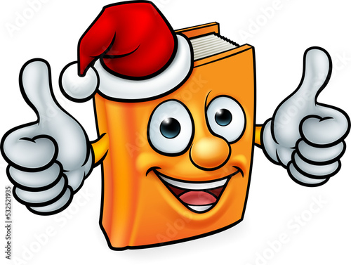 Cartoon Christmas Book Char...