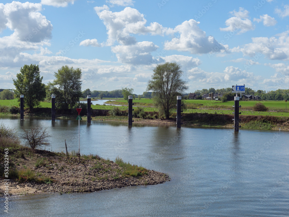 Fototapeta premium Doesburg an der Ijssel in den Niederlanden