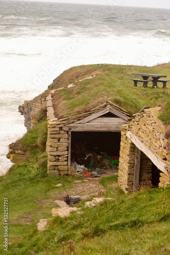 house on the coast