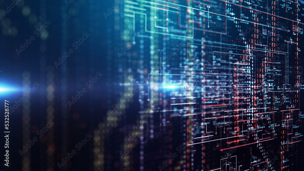 Technology background printed circuit board/Technology background of the abstract computer motherboard, can be used in the description of technological processes, science, education. 