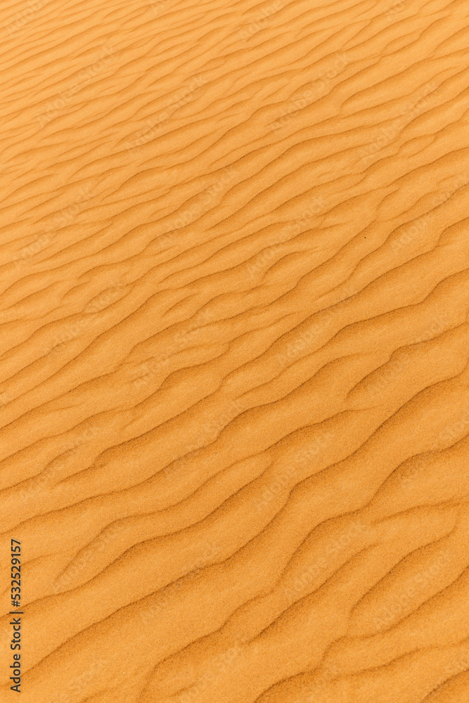 Sand dunes in the United Arab Emirates Sand dunes in the United Arab Emirates
