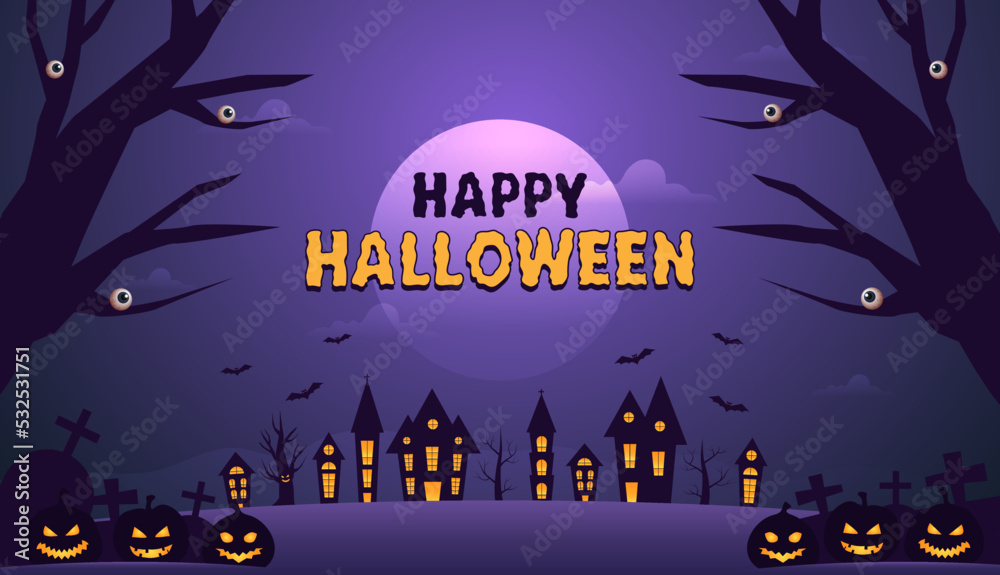 Happy Halloween cover illustration