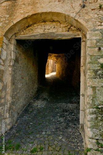 Borgo medievale di Capestrano.Abruzzo  Italy