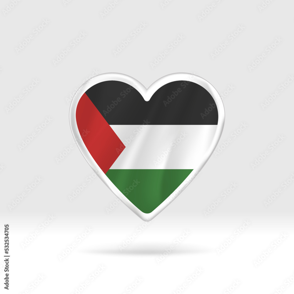 Heart from Sudan flag. Silver button heart and flag template. Easy editing and vector in groups. National flag vector illustration on white background. Heart from Sudan flag. Silver button heart and flag template. Easy editing and vector in groups. National flag vector illustration on white background.