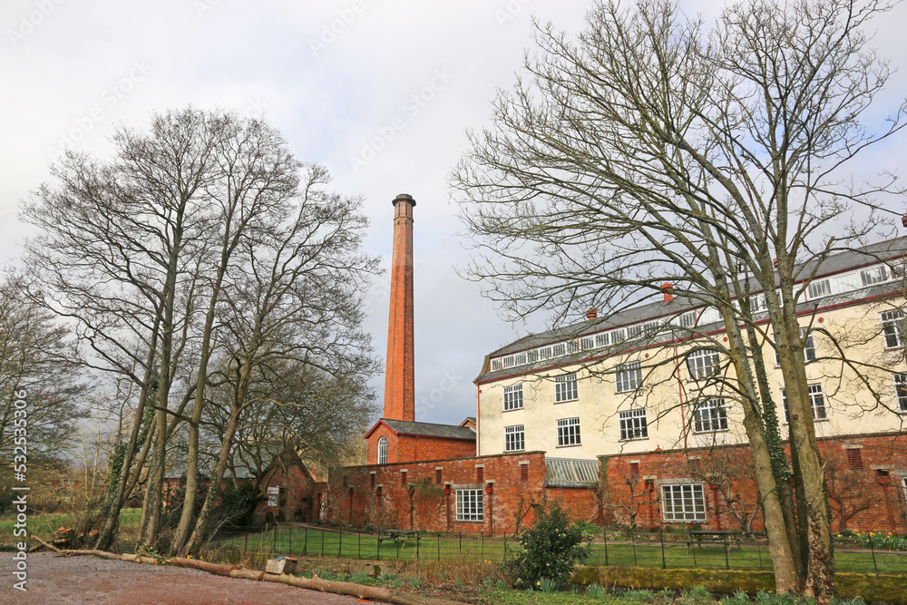 	
Chimney of a Victorian steam driven mill