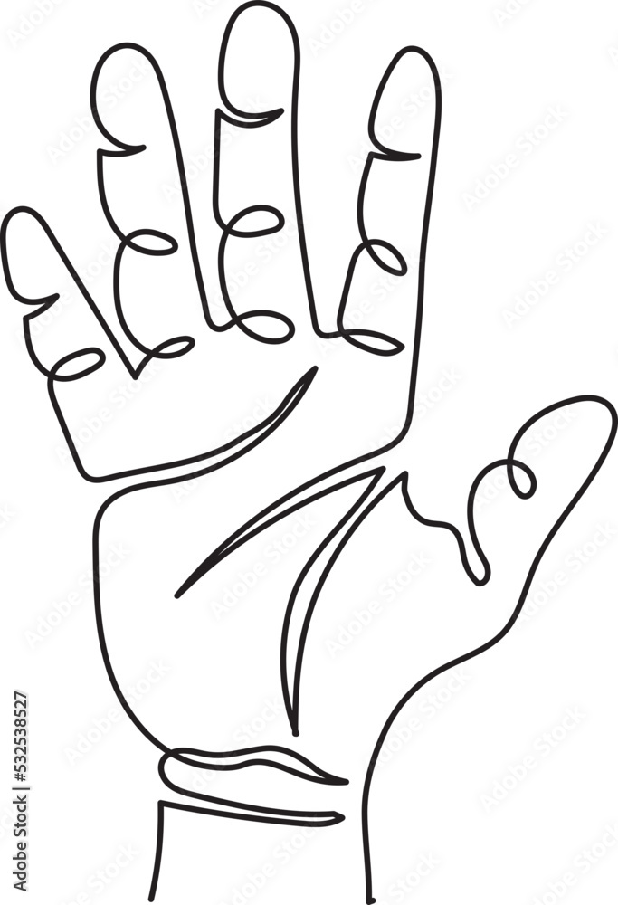 hi five hand gesture minimal outline art hi five hand gesture minimal outline art