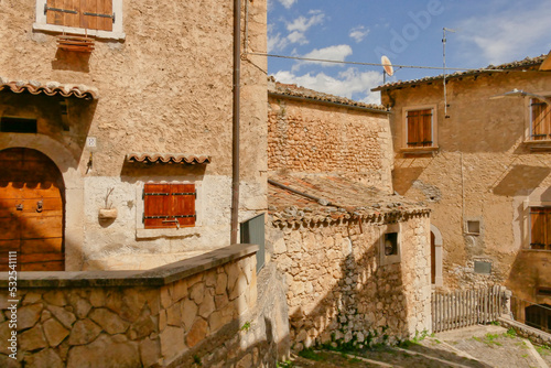 Borgo medievale di Navelli.Abruzzo, Italy © anghifoto