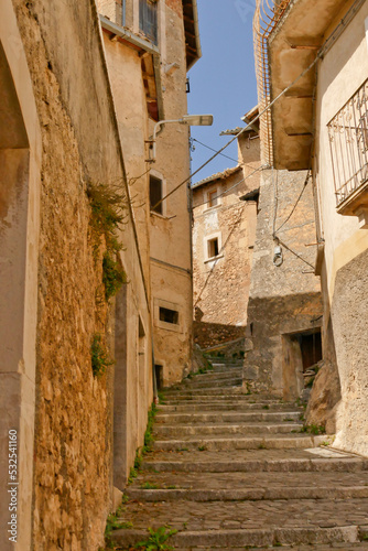 Borgo medievale di Navelli.Abruzzo, Italy © anghifoto