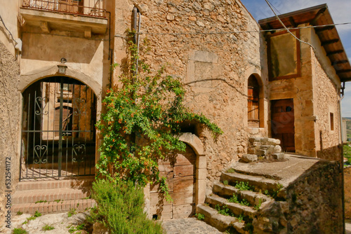 Borgo medievale di Navelli.Abruzzo  Italy