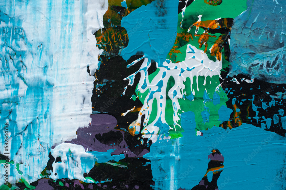 Fototapeta premium abstract background in acrylic paints 