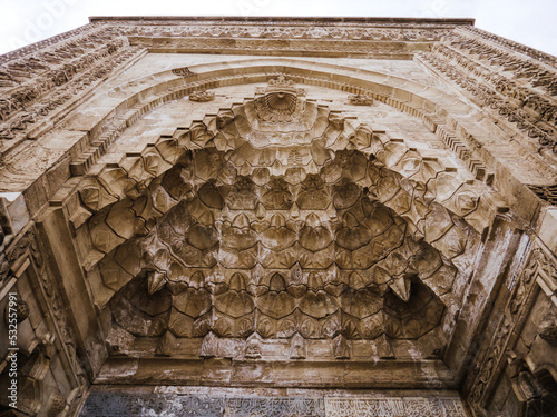Ancient architecture details photo