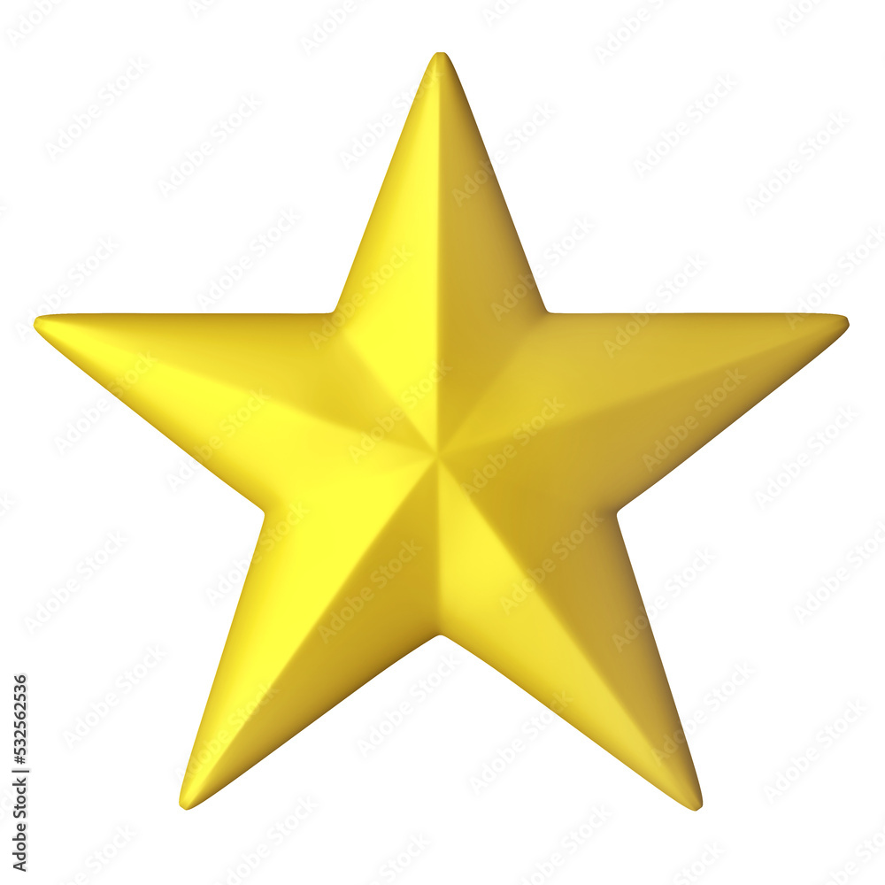 3D Star illustration 3D Star illustration