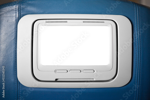 Airplane seat back televisi...