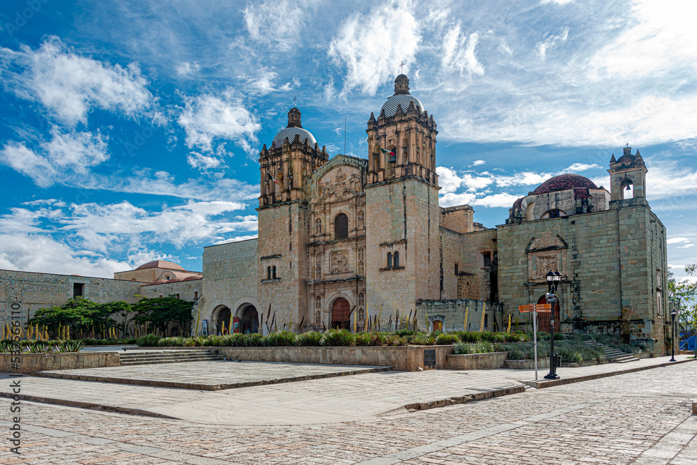Santo Domingo Temple in Oaxaca, Mexico