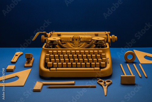 journalist desk