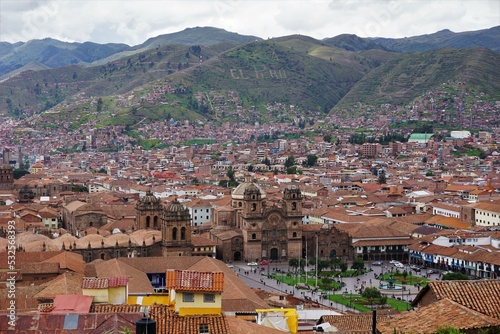 Panoramic view od Cusco, Peru © Agata