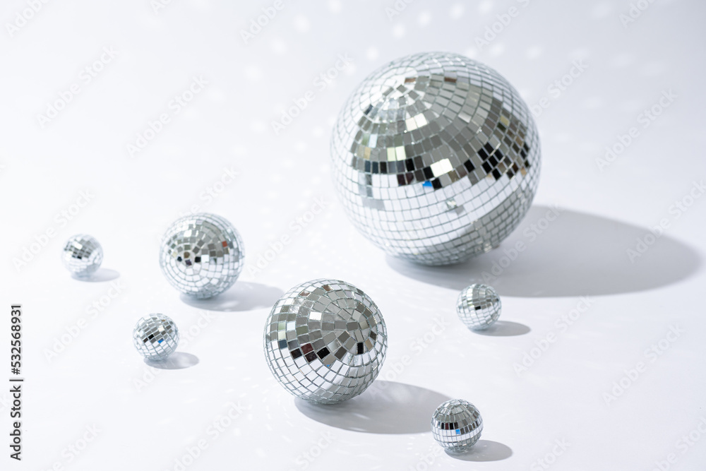 Closeup of Disco balls Closeup of Disco balls