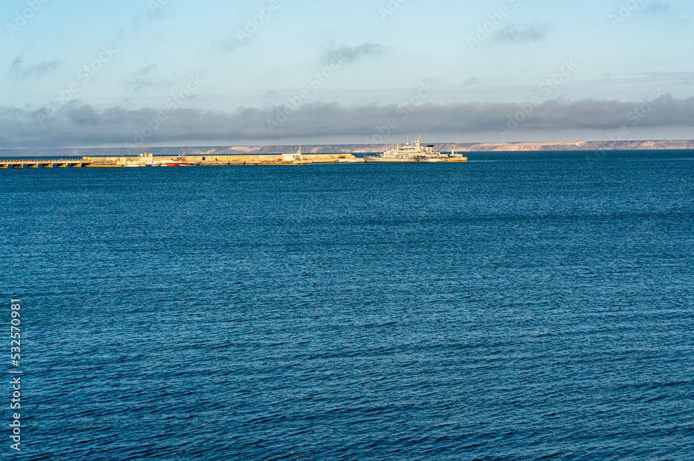 ship in the port