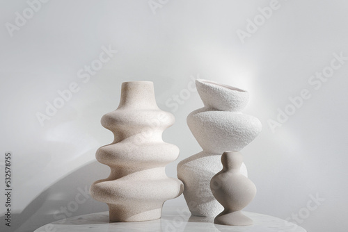 Composition of vases photo