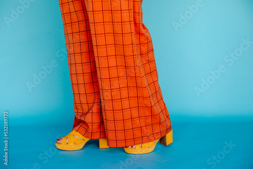 Vintage plaid pants