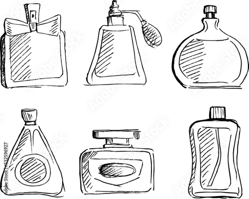 Sketch Perfume bottles set