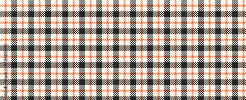 orange and black background, plaid texture seamless pattern fabric checkered background, gingham background