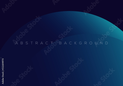 Premium Blue Abstract Background Concept with Luxury Geometric Dark Navy Shapes Background with Copy Space for Text or Message