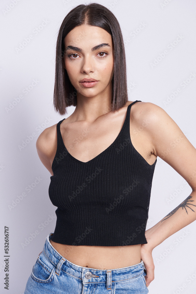 Isolated white Portrait Isolated white Portrait