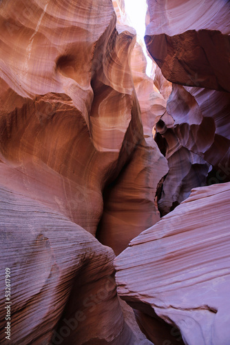Secret Antelope Canyon vertical, Page, Arizona